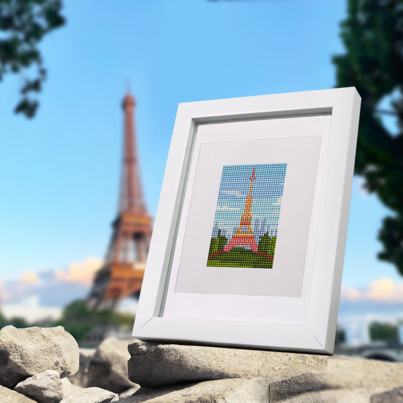 Around the World Collection - Mini Diamond Painting Kit-Craft the world’s wonders with this Mini Diamond Painting Collection. Explore 10 iconic landmarks in sparkling detail for travelers and art lovers!-Canvas by Numbers