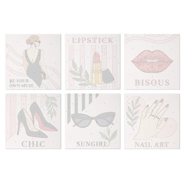 Fashionista Chic mini paint by numbers design 3