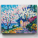 Flowering Trees - Paint by Numbers-Paint by Numbers-16