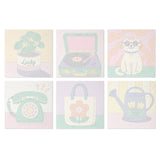 Groovy 70s Life mini paint by numbers design 3