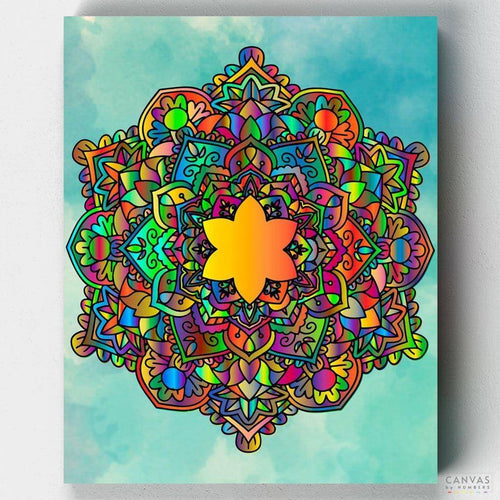 Illumination. Shine bright with our "Illumination" Mandala Paint by Number. Express your light through art with Canvas by Numbers' mandala painting kits. Shop now!