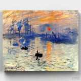 Impression Sunrise - Paint by Numbers-Paint by Numbers-16