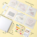 Italian Chic mini paint by numbers design 1