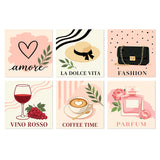 Italian Chic mini paint by numbers kit cover