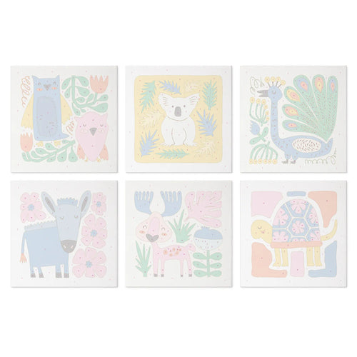 Jungle Friends mini paint by numbers design 3