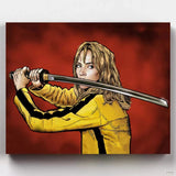 Kill Bill - Beatrix Kiddo The Bride - Paint by Numbers-USA Paint by Numbers-16