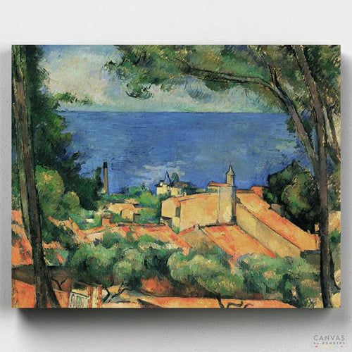 L'estanque aux Toits Rouges. You'll love our L'estanque aux Toits Rouges - Paul Cézanne paint by numbers kit. Up to 50% Off! Free shipping and 60 days money-back.