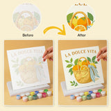 Limoncello Dreams mini paint by numbers design 5
