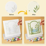 Mediterranean Botanical mini paint by numbers design 5