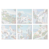 Mediterranean Coast mini paint by numbers design 3