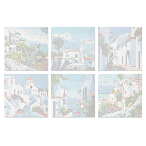 Mediterranean Coast mini paint by numbers design 3