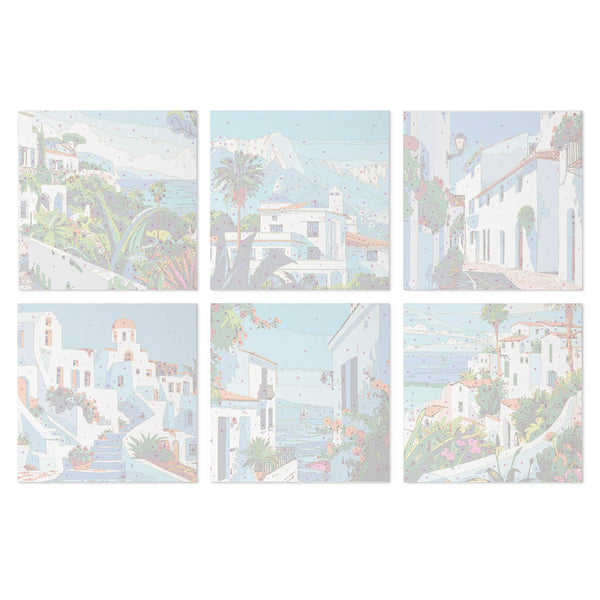 Mediterranean Coast mini paint by numbers design 3
