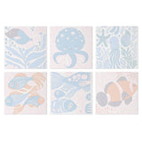 Ocean Blues mini paint by numbers design 3