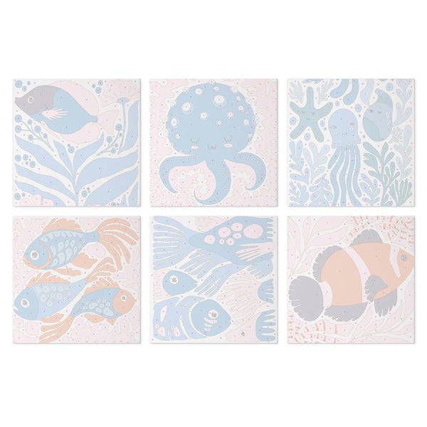 Ocean Blues mini paint by numbers design 3