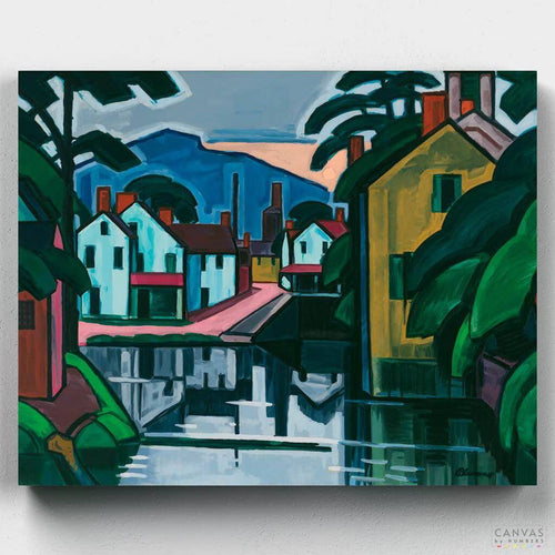 Old Canal Port. You'll love our Old Canal Port - Oscar Bluemner paint by numbers kit. Up to 50% Off! Free shipping and 60 days money-back. Shop at Canvas by Numbers.