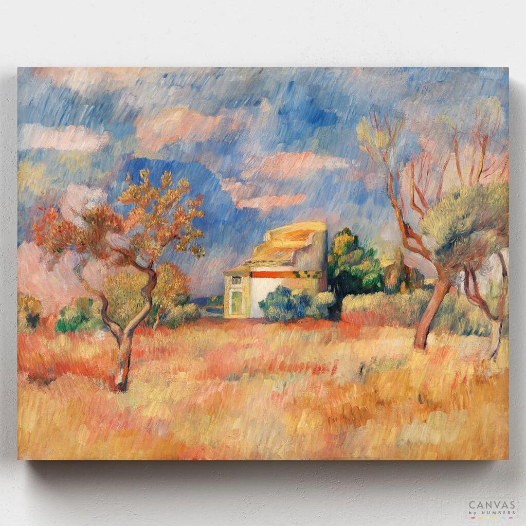 Pigeonnier de Bellevue - Paint by Numbers-You'll love our Pigeonnier de Bellevue - Renoir paint by numbers kit. Up to 50% Off! Free shipping and 60 days money-back at Canvas byN umbers. -Canvas by Numbers