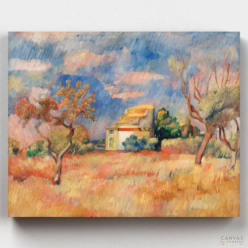 Pigeonnier de Bellevue. You'll love our Pigeonnier de Bellevue - Renoir paint by numbers kit. Up to 50% Off! Free shipping and 60 days money-back at Canvas byN umbers.