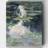 Pond with Water Lilies - Paint by Numbers-You'll love our Pond with Water Lilies - Claude Monet paint by numbers kit. Up to 50% Off! Free shipping and 60 days money-back at Canvas by Numbers.-Canvas by Numbers