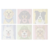 Puppy Portraits & Treats mini paint by numbers design 3