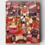 Rose Garden - Paint by Numbers-You'll love our Rose Garden - Paul Klee paint by numbers kit. Up to 50% Off! Free shipping and 60 days money-back at Canvas by Numbers.-Canvas by Numbers