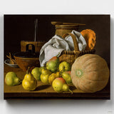 Still Life with Melon and Pears - Paint by Numbers-Paint by Numbers-16