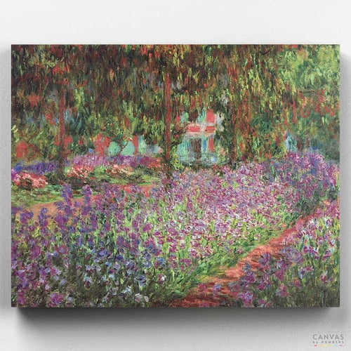 The Artist's Garden at Giverny. The Artist's Garden at Giverny paint by numbers is a gorgeous floral composition for detail enthusiasts by Claude Monet. Get yours at CBN today!