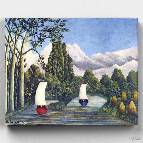 The Banks of the Oise. You'll love our The Banks of the Oise - Henri Rousseau paint by numbers kit. Shop more than 500 paintings at Canvas by Numbers. Up to 50% Off! Free shipping and 60 days money-back.