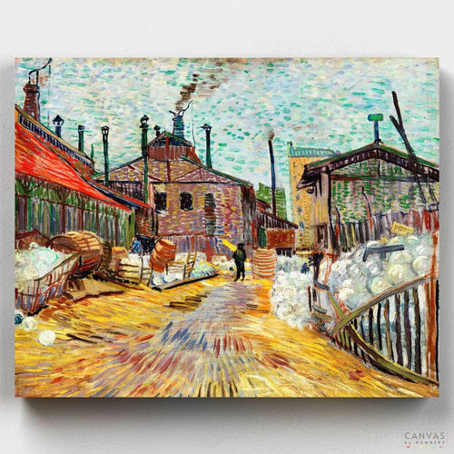 The Factory. You'll love our The Factory by Vincent Van Gogh paint by numbers kit. Shop more than 500 paintings at Canvas by Numbers. Up to 50% Off and free shipping.