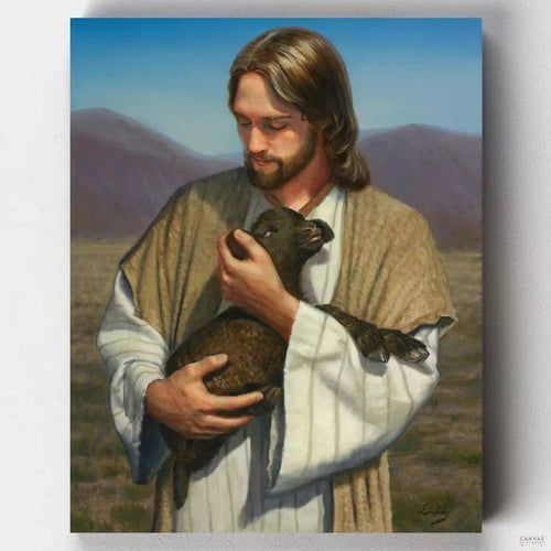 The Lost Lamb. The Lost Lamb is a paint by numbers kit that reminds us of God's forgiveness and love. A great way to express your faith and have a fun time.