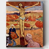 The Yellow Christ - Paint by Numbers-You'll love our The Yellow Christ - Paul Gauguin paint by numbers kit. Shop more than 500 paintings at Canvas by Numbers. Up to 50% Off! Free shipping and 60 days money-back.-Canvas by Numbers