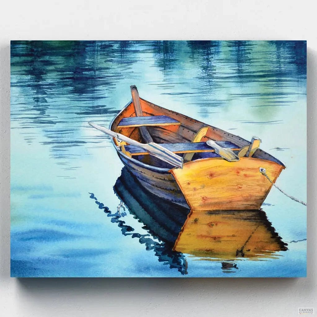 Tranquil Sailing - Paint by Numbers-Paint by Numbers-16"x20" (40x50cm) No Frame-Canvas by Numbers US