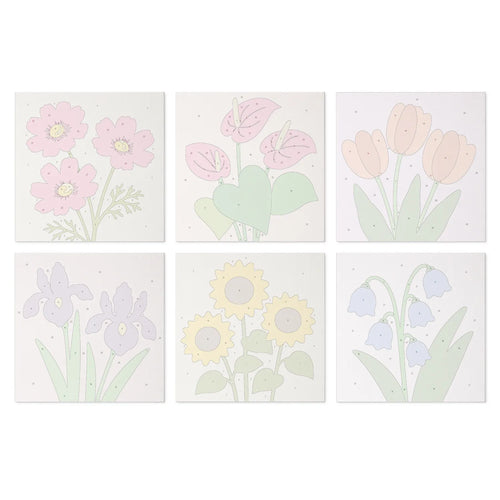 Wildflower Bouquets mini paint by numbers design 3