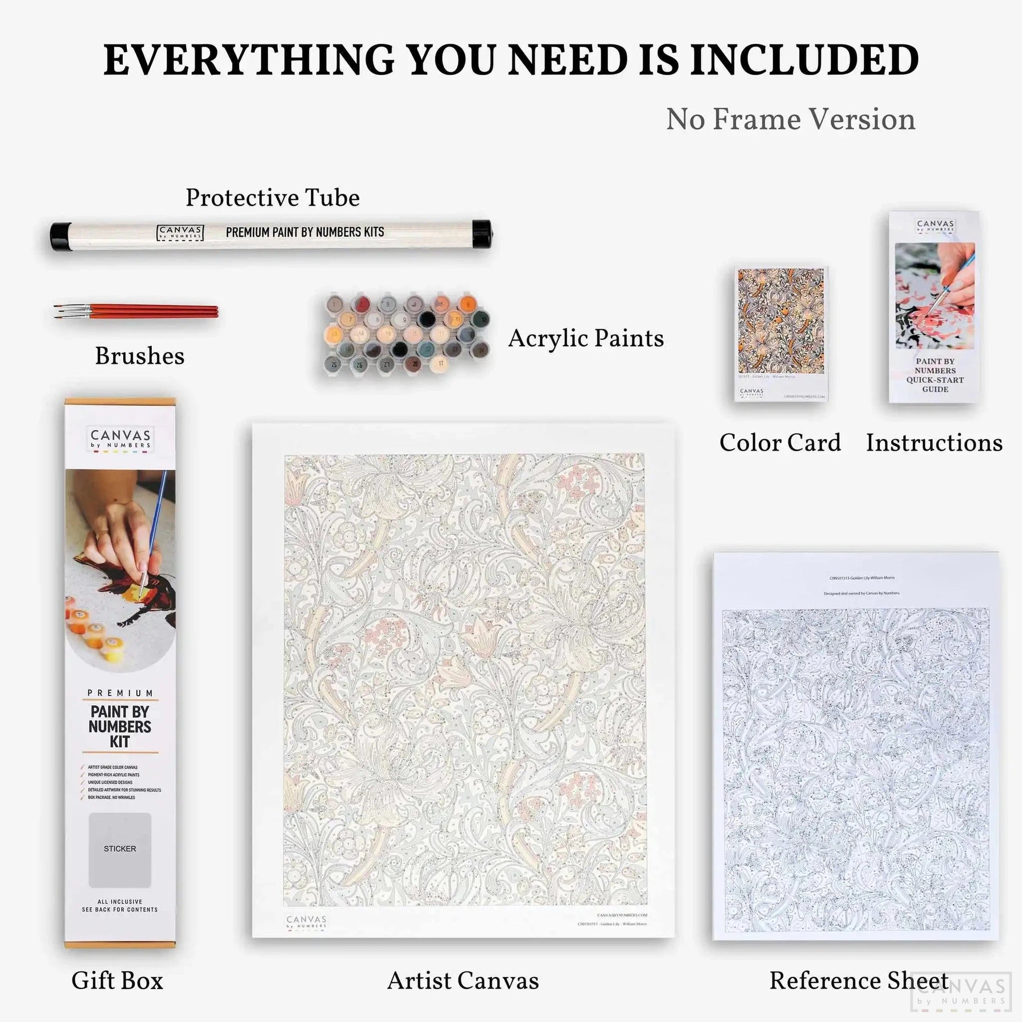 Kit de pintura personalizada por número  Personaliza hazlo tú mismo –  Colorful Art Gift