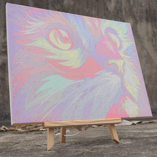 Artist Wood Easel for Paint by Numbers-Accessories-Suitable for 16x20" Canvas-Canvas by Numbers US