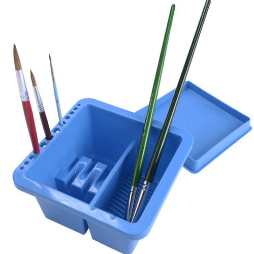 Essential Brush Washer for Artists. This clever little brush washer is just what you need to clean your brushes in a snap- without the mess. It's easy to transport and even easier to use. 